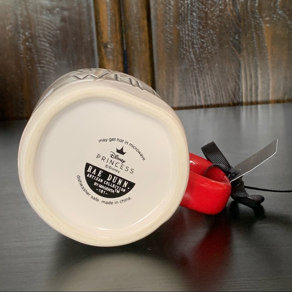 Rae Dunn SNOW WHITE Disney Princess Collection Double Sided Ceramic Mug - Picture 12 of 12